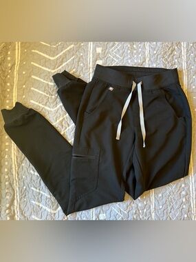Figs Black Zamora Scrub Pants - XXS/T